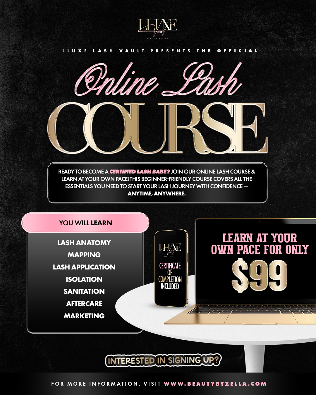 Online Lash Course